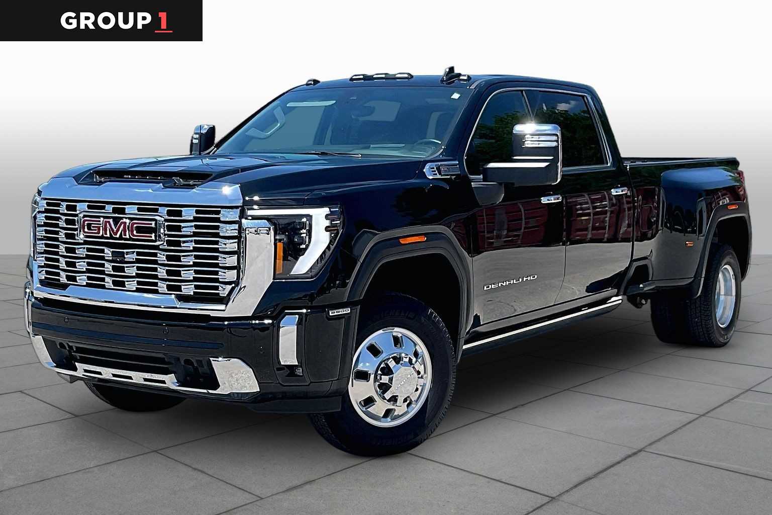2024 GMC Sierra 3500HD Denali Onyx Black at Group 1 GMC Buick South