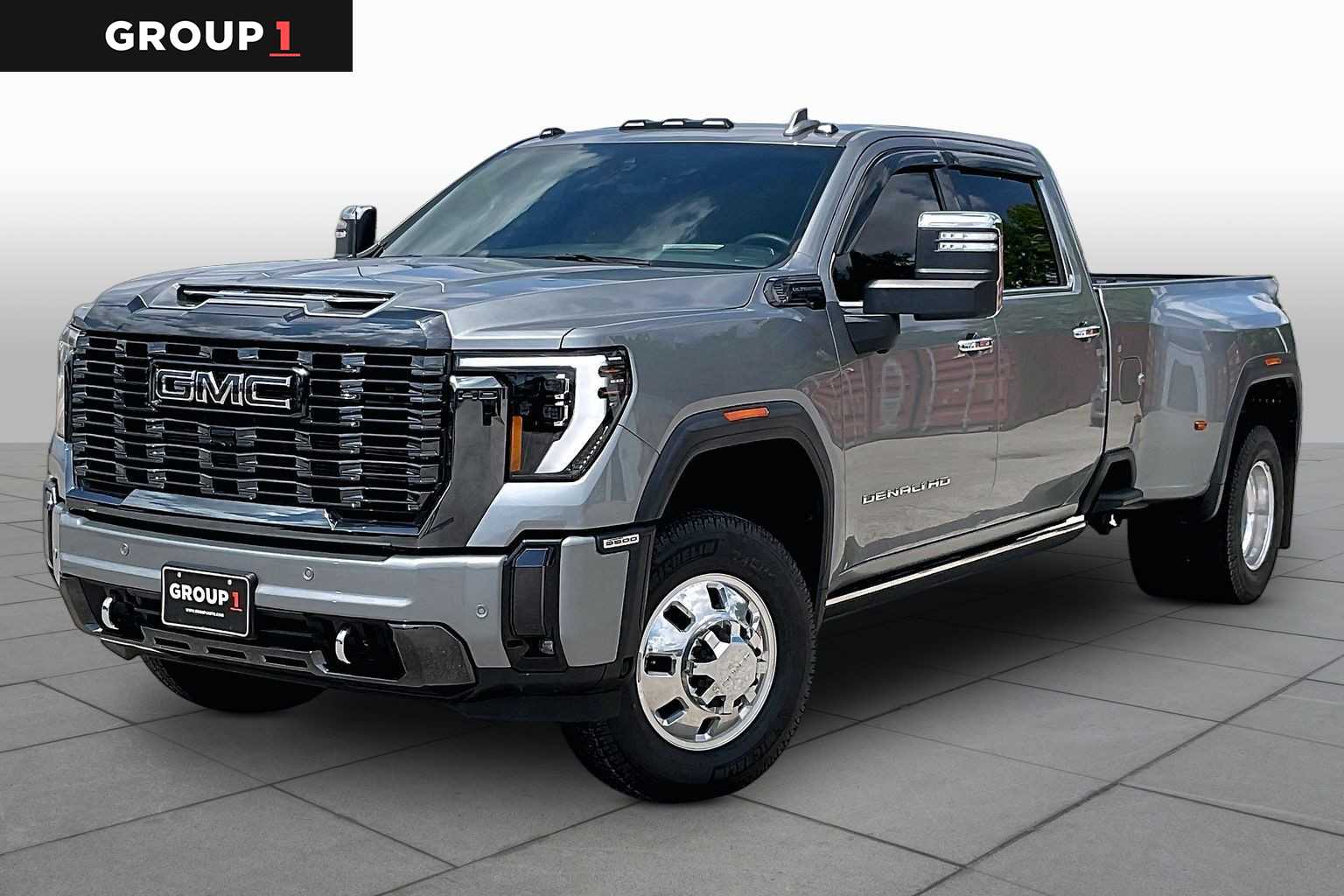 2024 GMC Sierra 3500HD Denali Ultimate Sterling Metallic at Texan GMC Buick