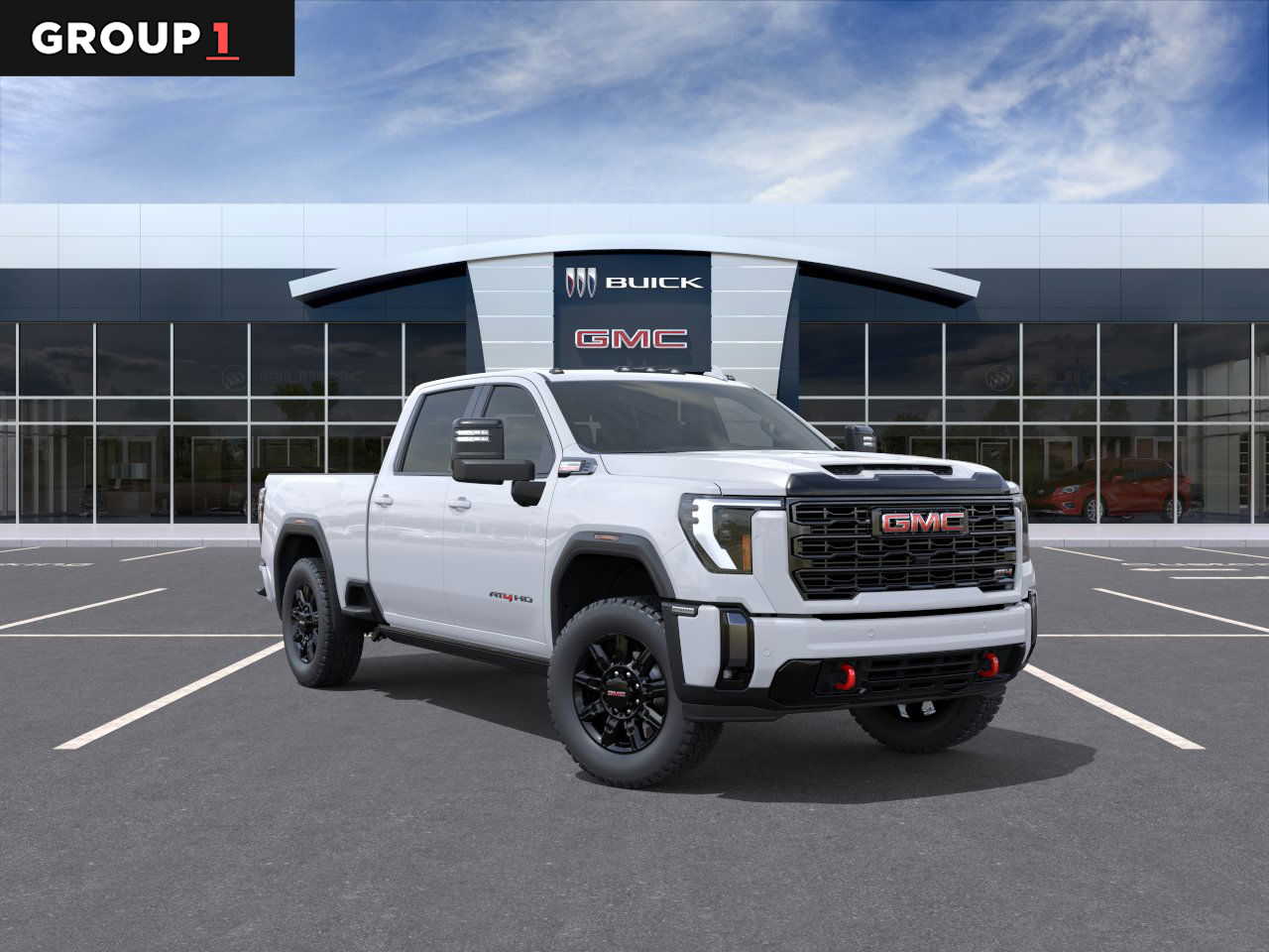 2026 GMC Sierra 2500HD AT4 Summit White at Lone Star Chevrolet