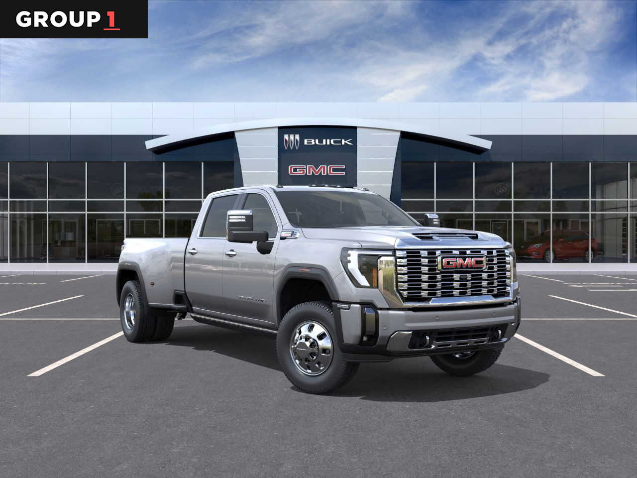2026 GMC Sierra 3500HD Denali Sterling Metallic at Texan GMC Buick