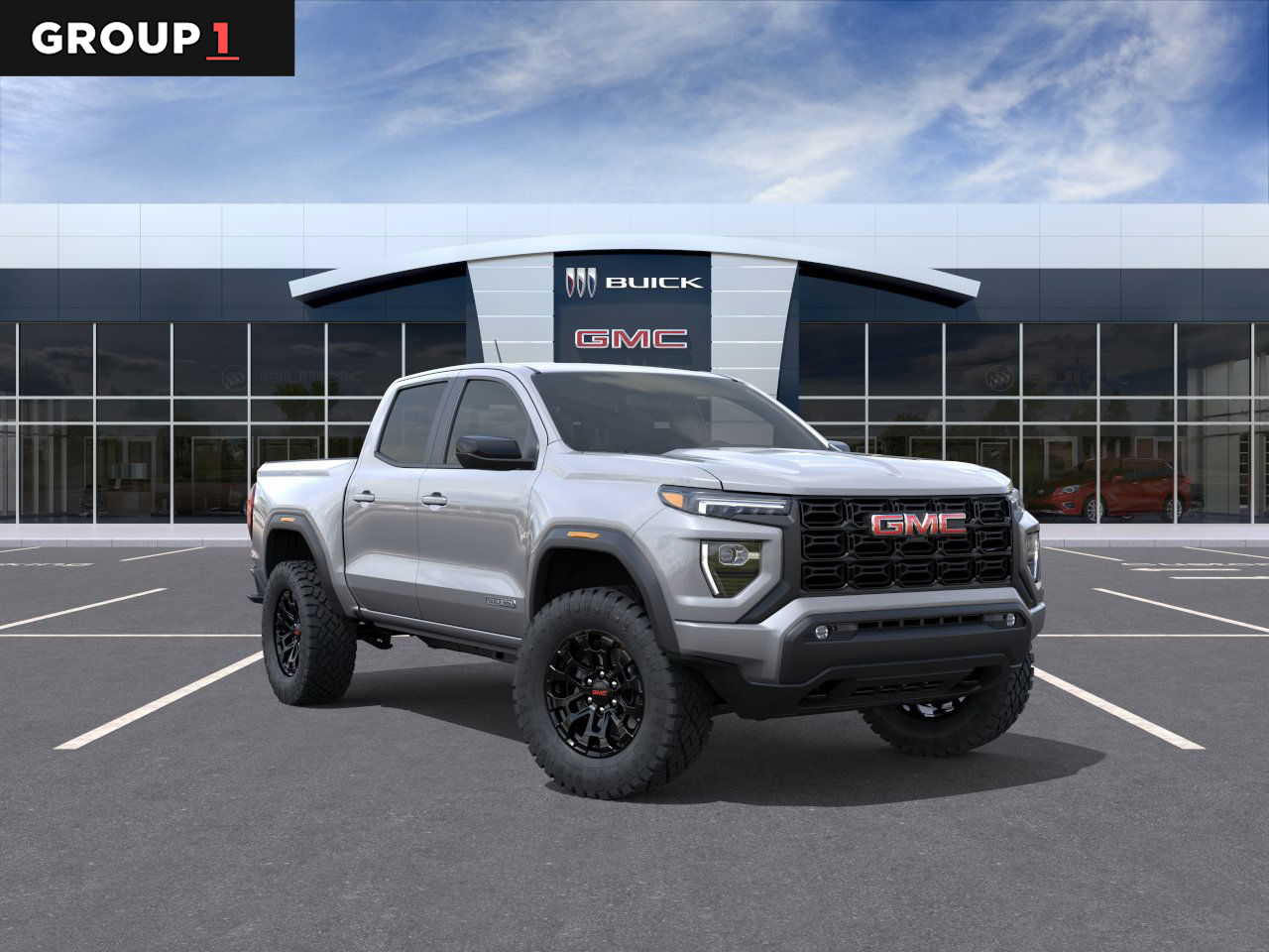 2026 GMC Canyon 2WD Elevation Sterling Metallic at Group 1 GMC Buick South