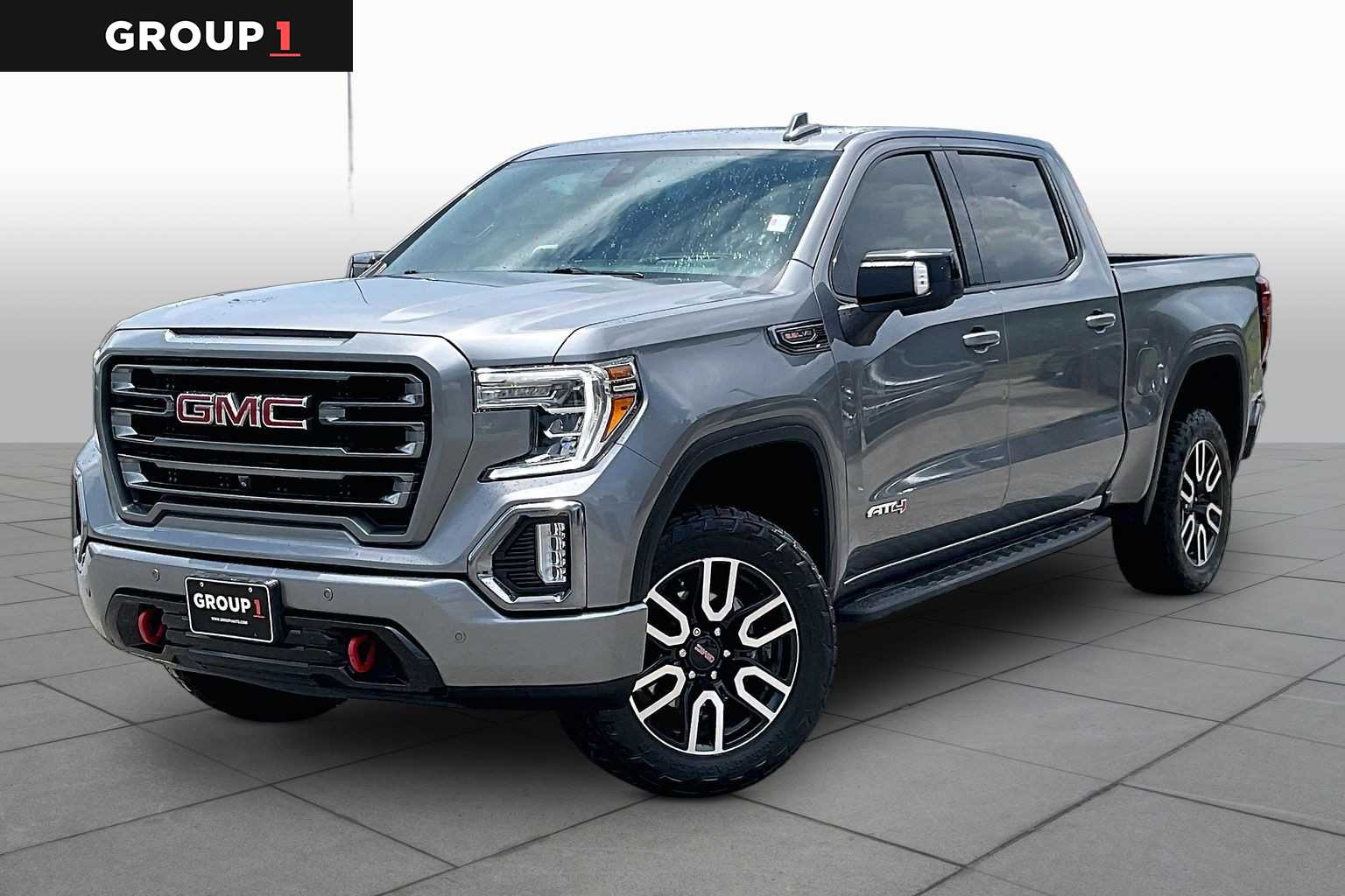 2022 GMC Sierra 1500 Limited AT4 Satin Steel Metallic at Texan GMC Buick