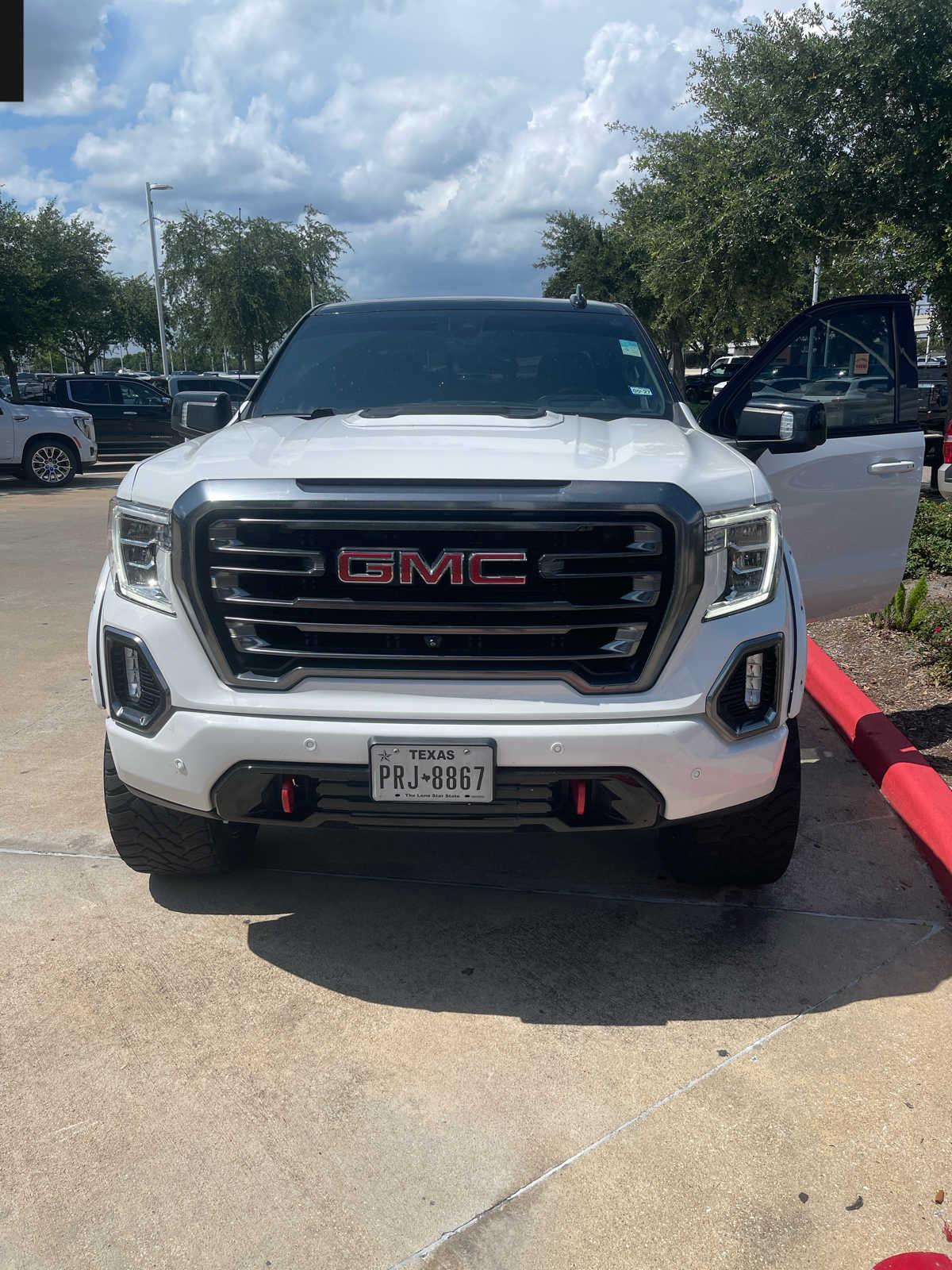 2021 GMC Sierra 1500 AT4 Summit White at Group 1 GMC Buick South