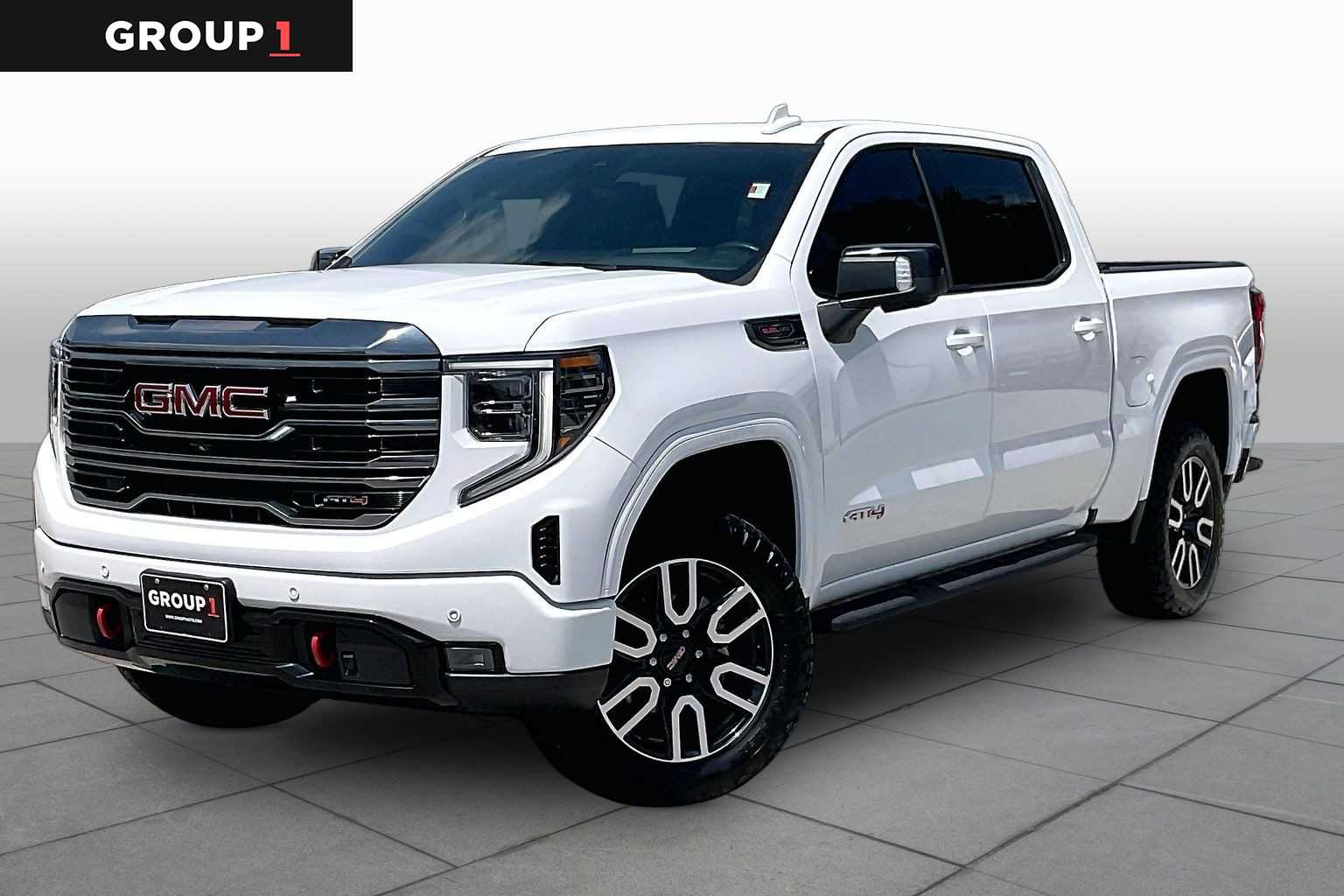 2022 GMC Sierra 1500 AT4 Summit White at Friendly Ford Crosby
