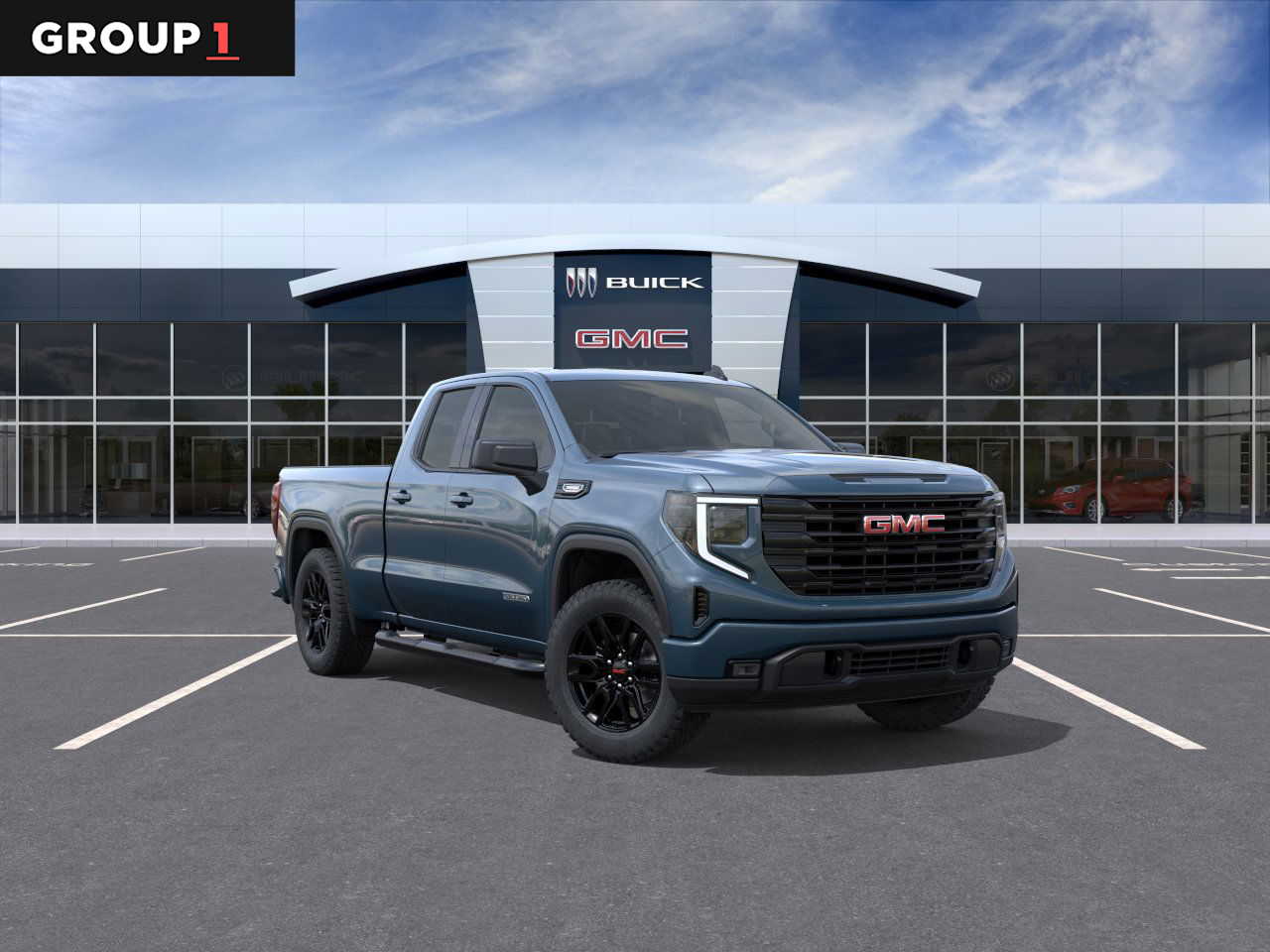 2026 GMC Sierra 1500 Elevation Downpour Metallic at Group 1 GMC Buick South