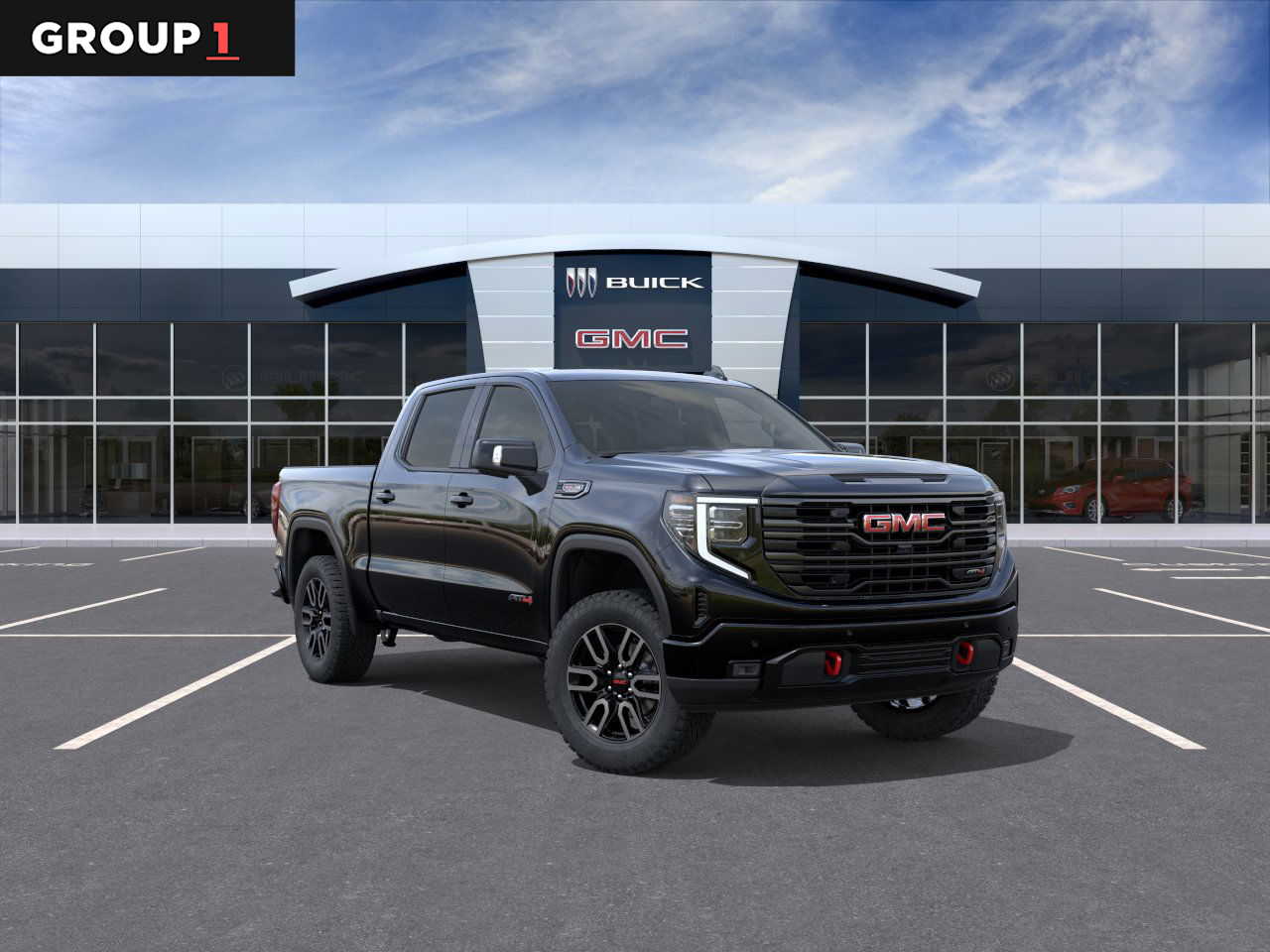 2026 GMC Sierra 1500 AT4 Onyx Black at Group 1 GMC Buick South