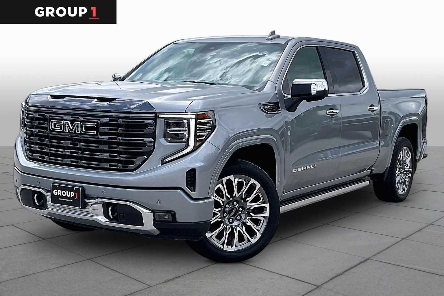 2024 GMC Sierra 1500 Denali Ultimate Sterling Metallic at Texan GMC Buick