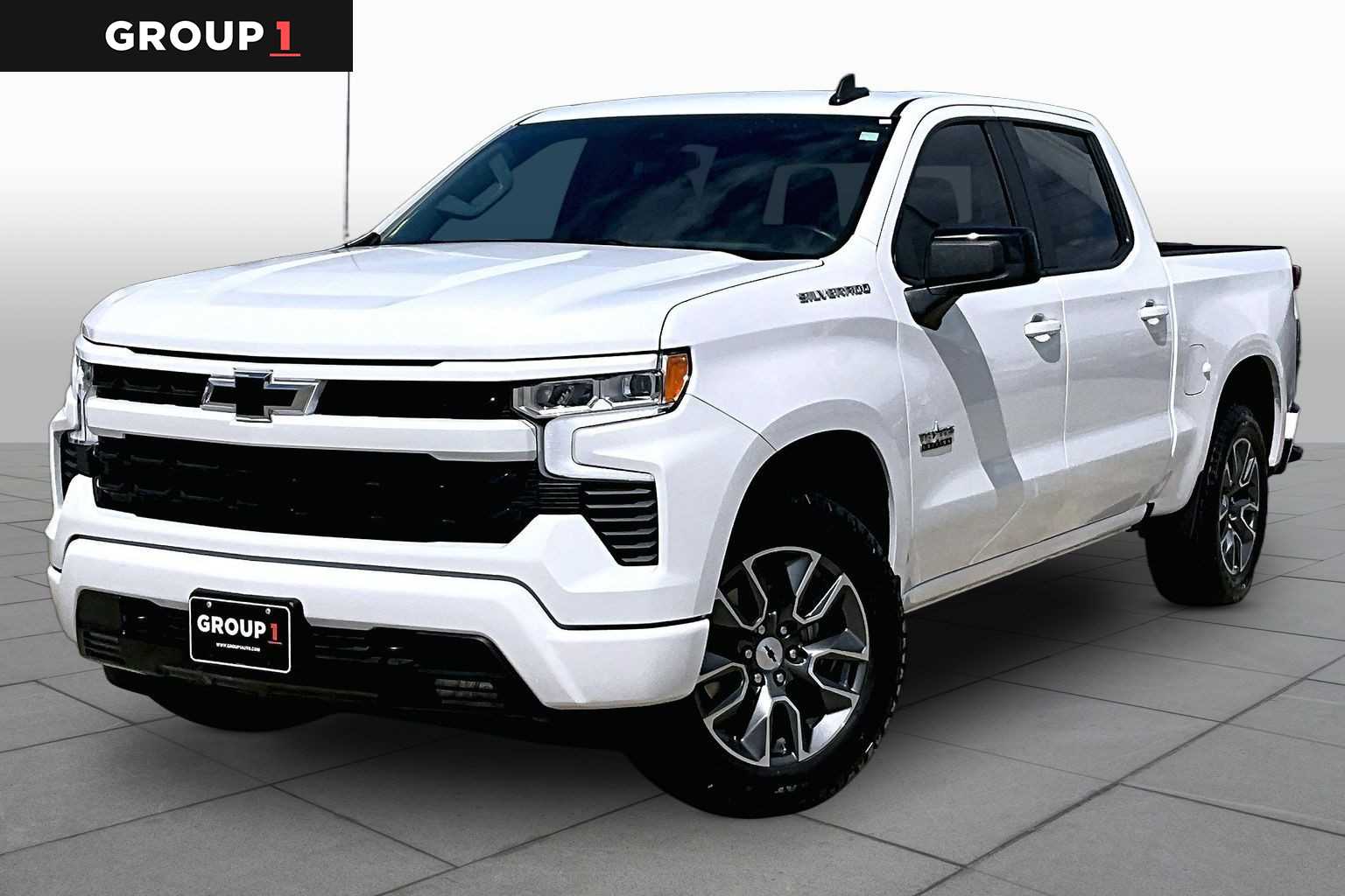 2025 Chevrolet Silverado 1500 RST Summit White at Tomball Ford