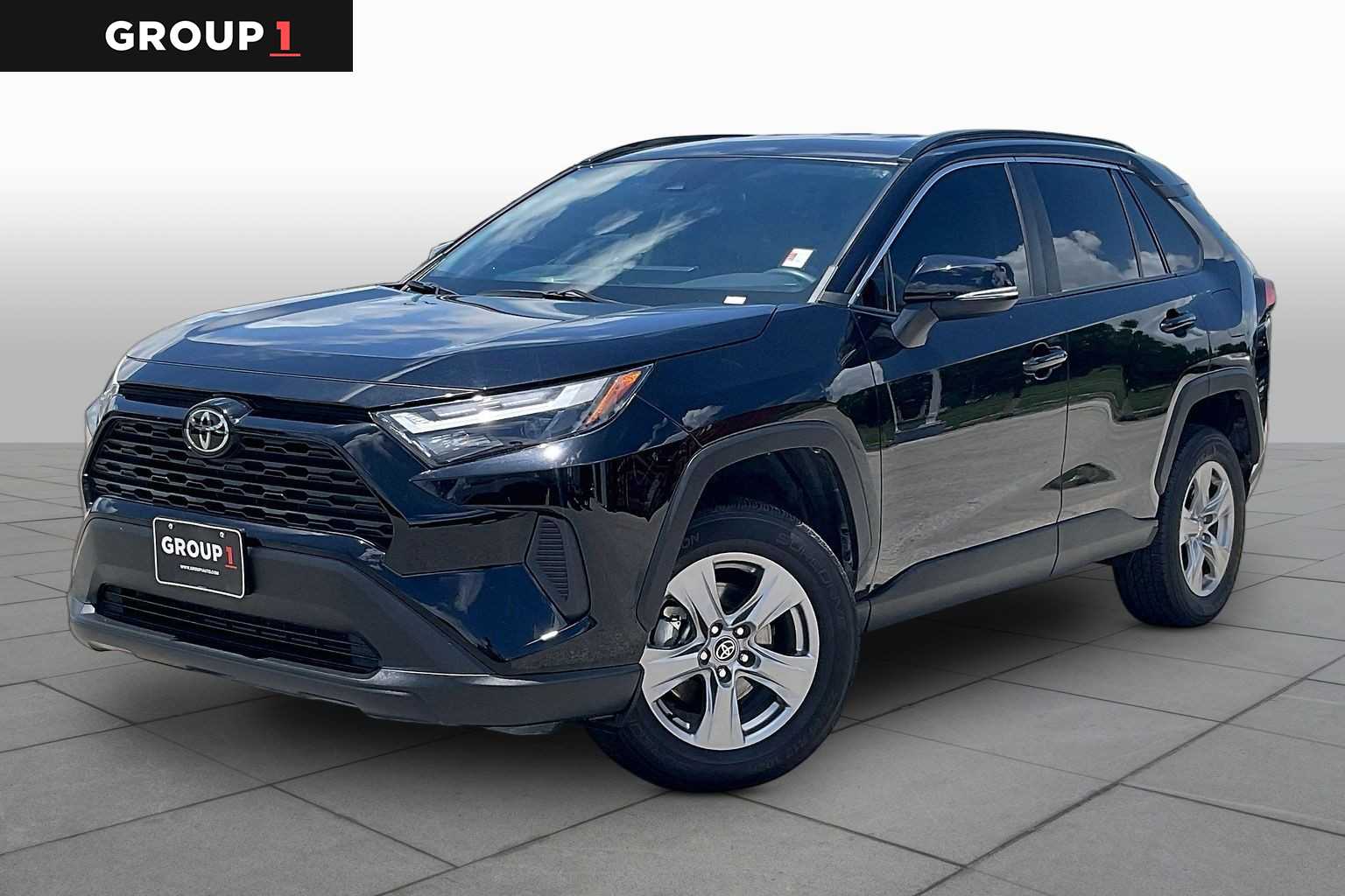 2024 Toyota RAV4 XLE Midnight Black Metallic at AutoNation Toyota Gulf Fwy