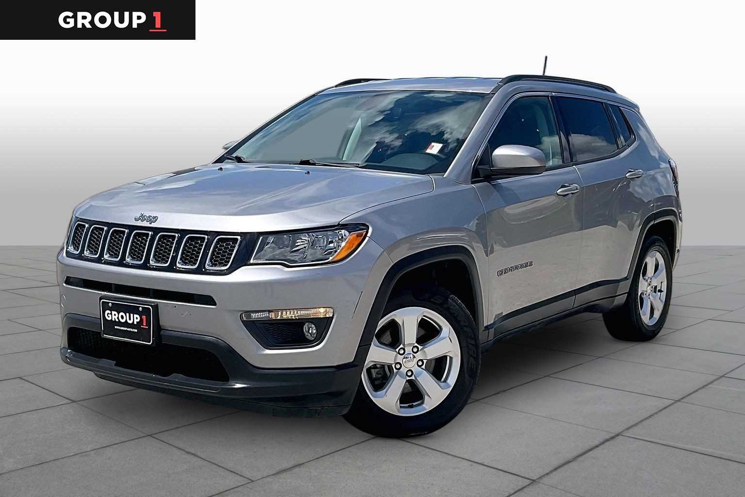 2019 Jeep Compass Latitude Billet Silver Metallic Clear Coat at Baytown Ford