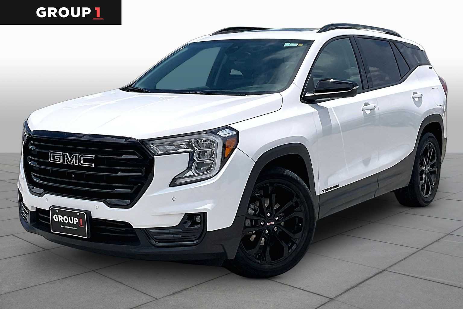 2022 GMC Terrain SLT Summit White at Group 1 GMC Buick South