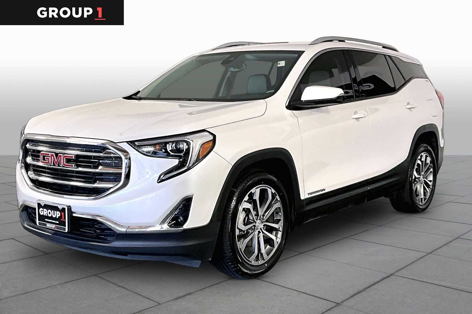 White Frost Tricoat 2021 GMC Terrain SUV / Crossover Front-Wheel Drive 9-Speed Automatic