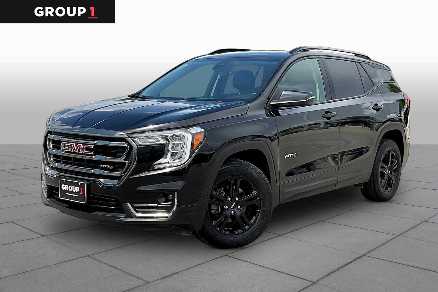 Black (Ebony Twilight Metallic) 2023 GMC Terrain AT4 AWD SUV / Crossover All-Wheel Drive 9-Speed Automatic