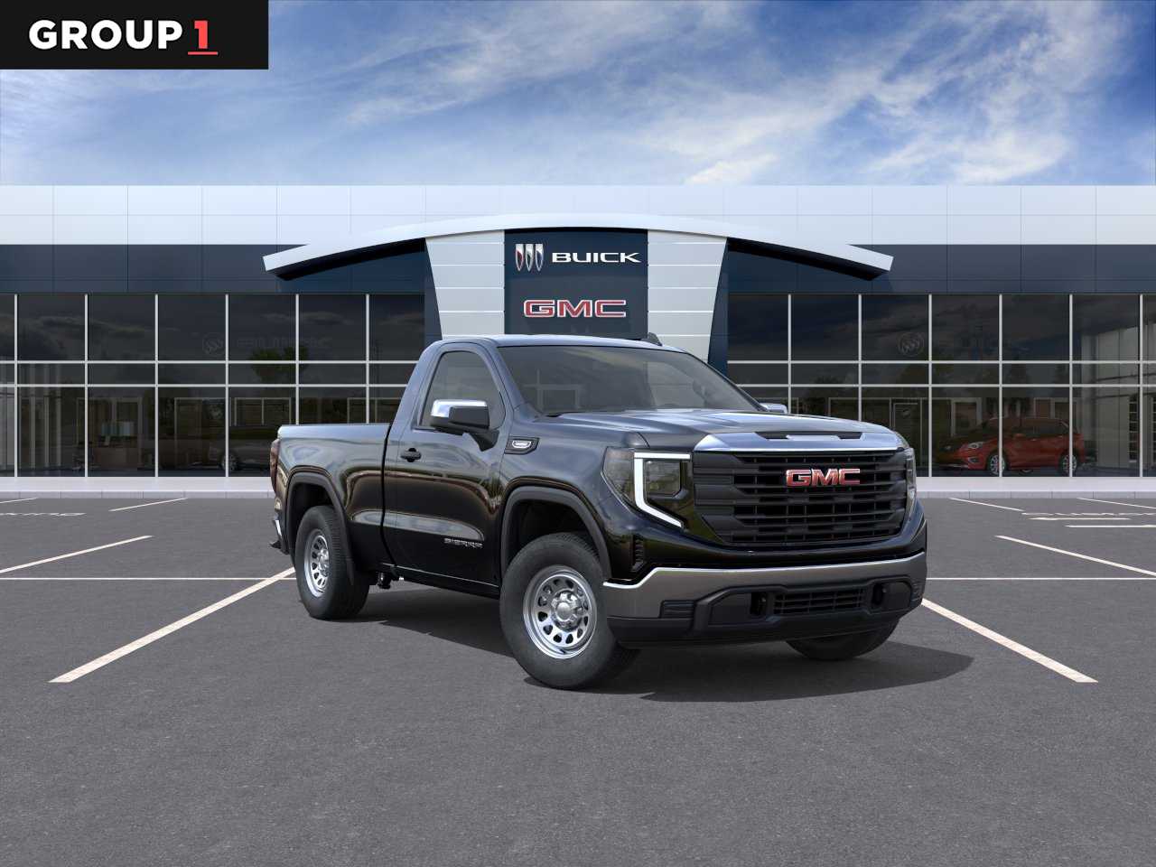 2026 GMC Sierra 1500 Pro Onyx Black at Group 1 GMC Buick South