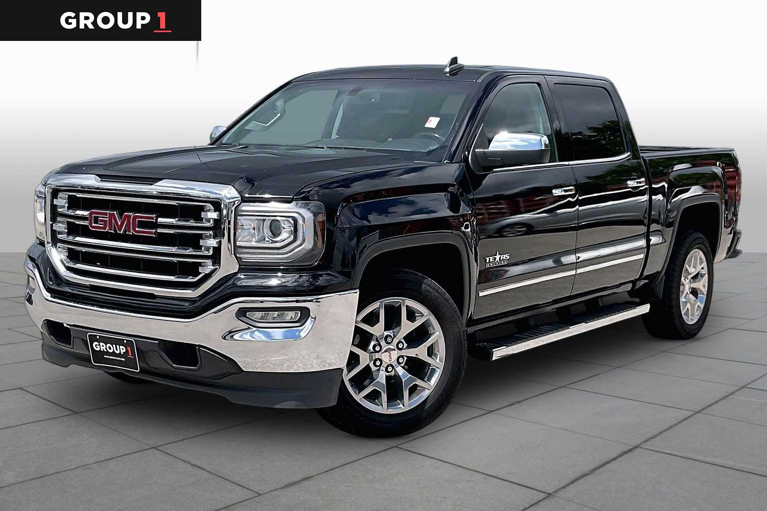 2018 GMC Sierra 1500 SLT Onyx Black at Group 1 GMC Buick South