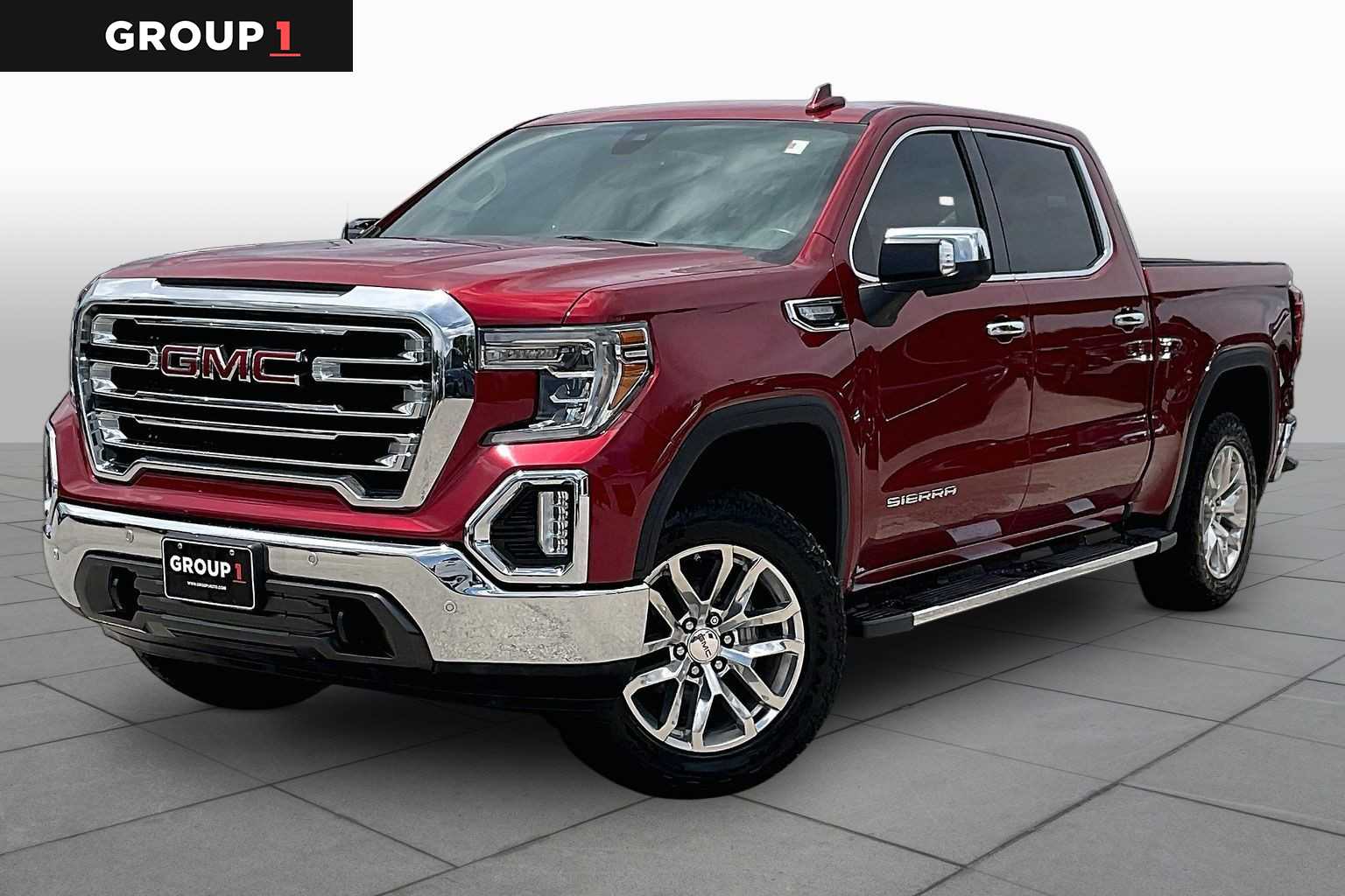 2019 GMC Sierra 1500 SLT Red Quartz Tintcoat at Group 1 GMC Buick South