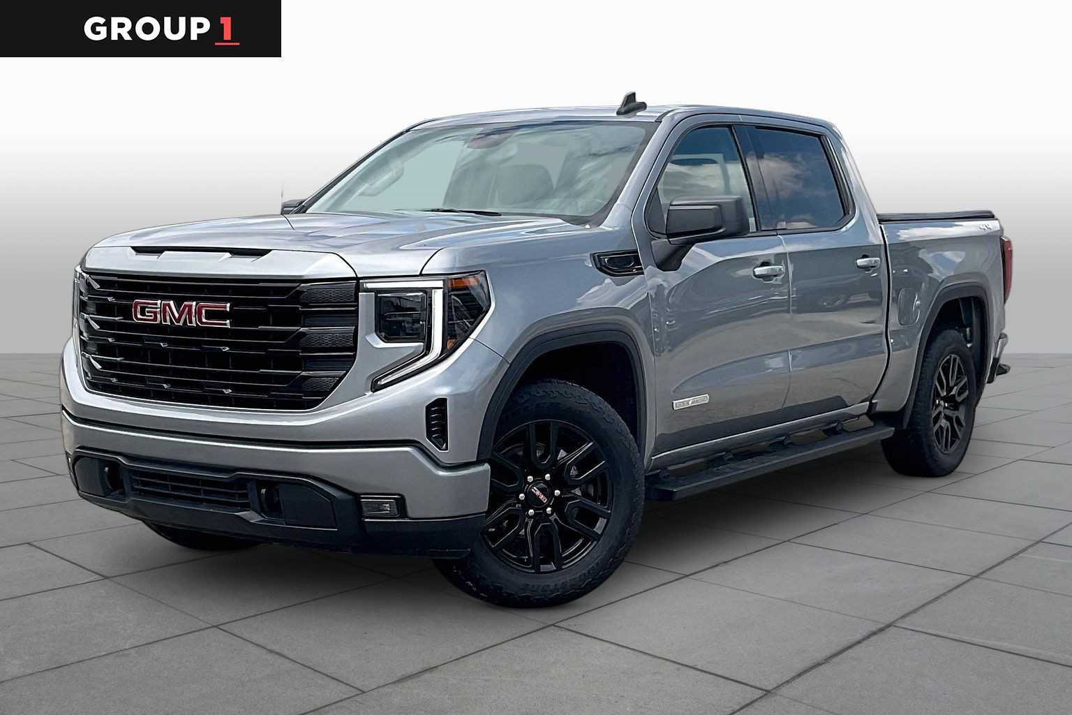 2024 GMC Sierra 1500 Elevation Sterling Metallic at Texan GMC Buick