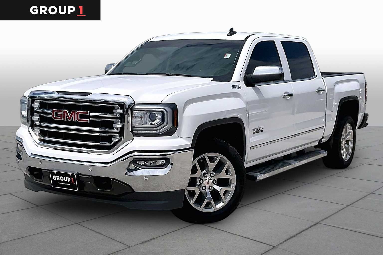 2018 GMC Sierra 1500 SLT Summit White at AutoNation USA Katy