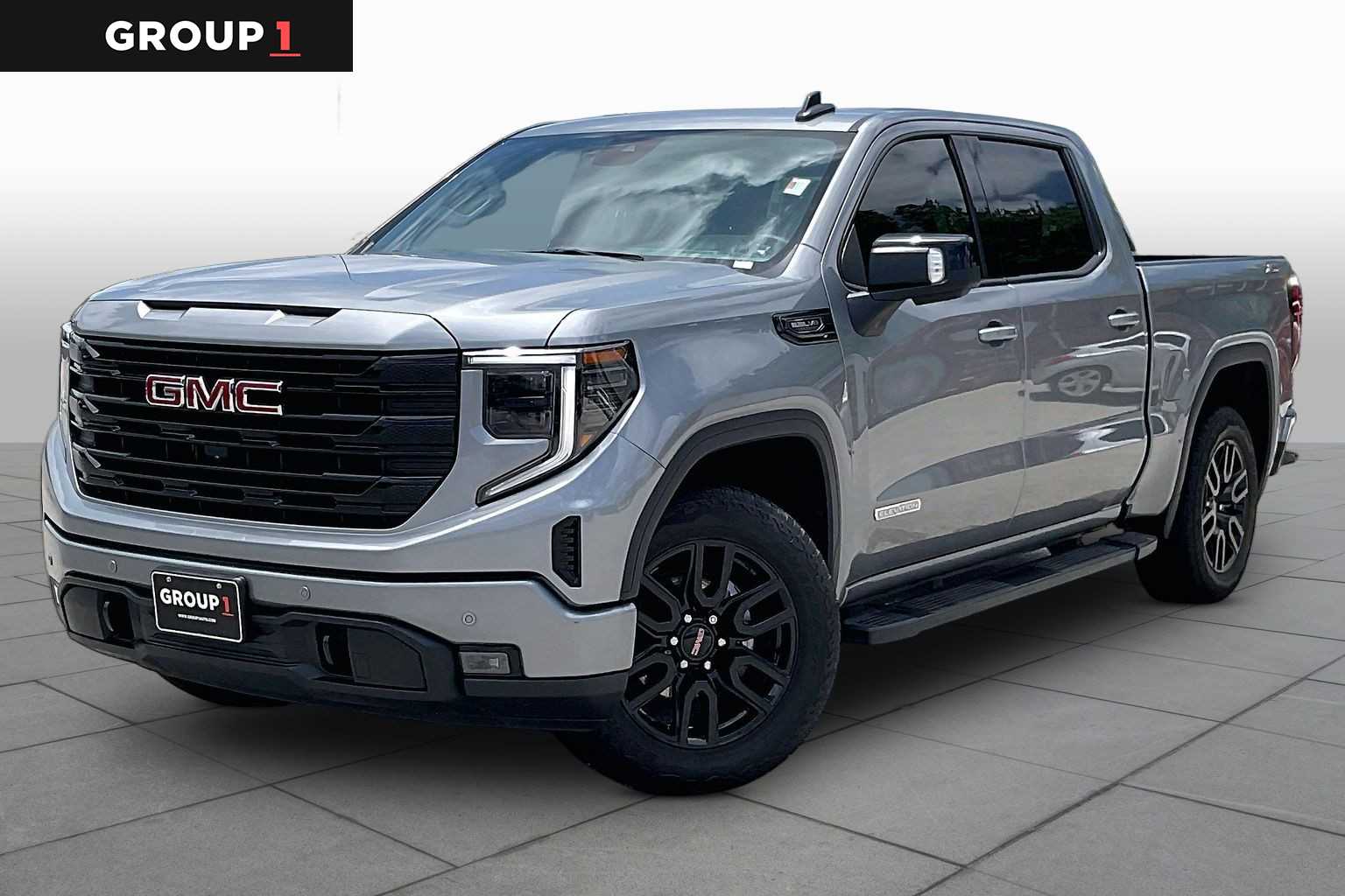 2024 GMC Sierra 1500 Elevation Sterling Metallic at Texan GMC Buick