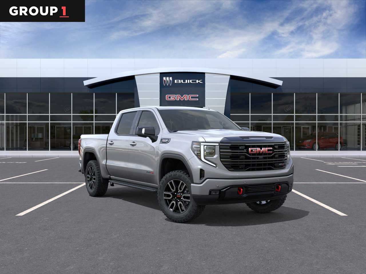 2026 GMC Sierra 1500 AT4 Sterling Metallic at Friendly Ford Crosby