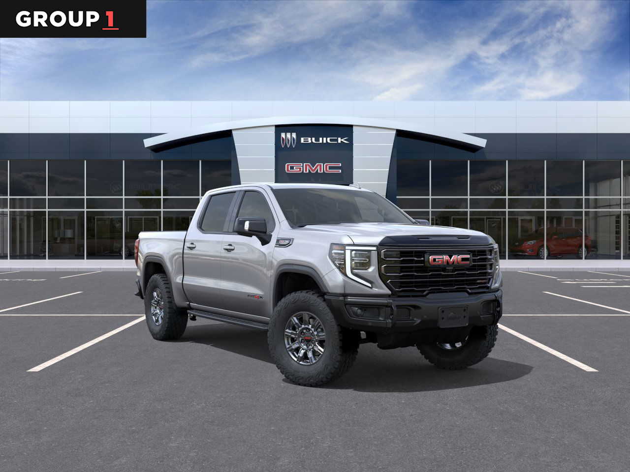 2026 GMC Sierra 1500 AT4X Sterling Metallic at Texan GMC Buick