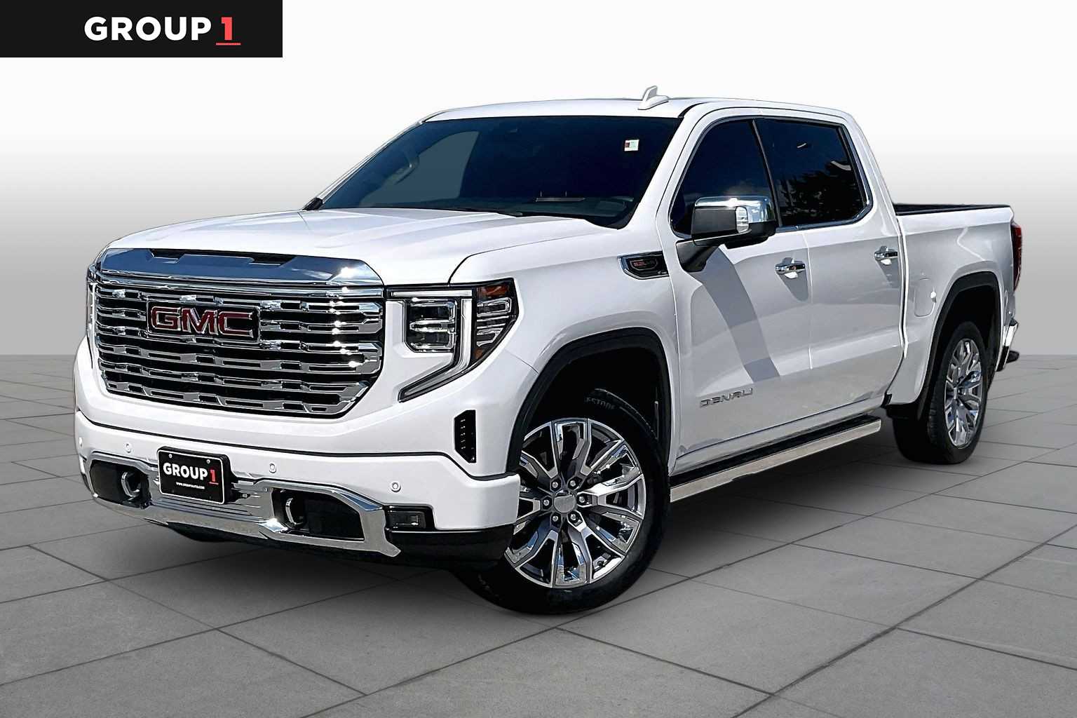 2023 GMC Sierra 1500 Denali White Frost Tricoat at Beck & Masten Kia