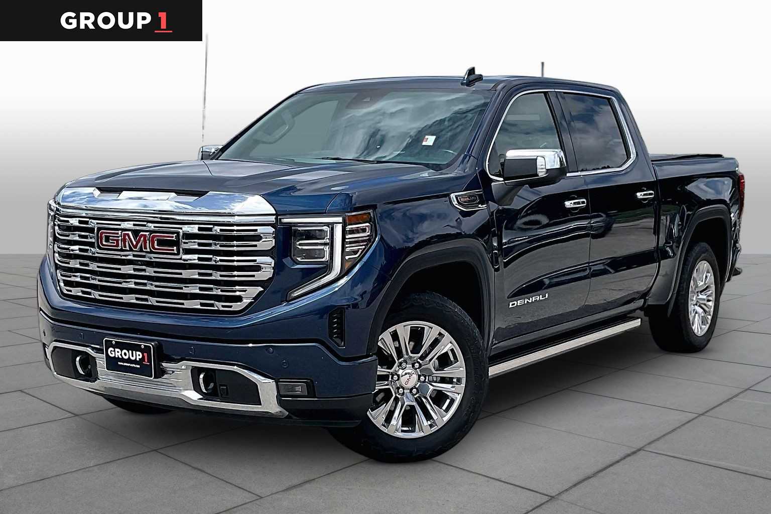 2023 GMC Sierra 1500 Denali Pacific Blue Metallic at Group 1 GMC Buick South