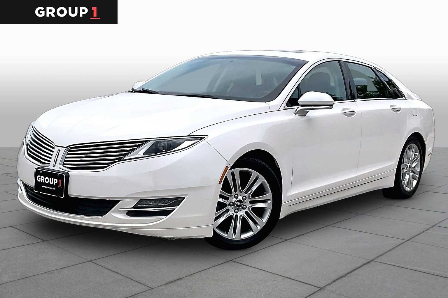 2016 Lincoln MKZ Hybrid White Platinum Metallic Tri-Coat at Davis Chevrolet