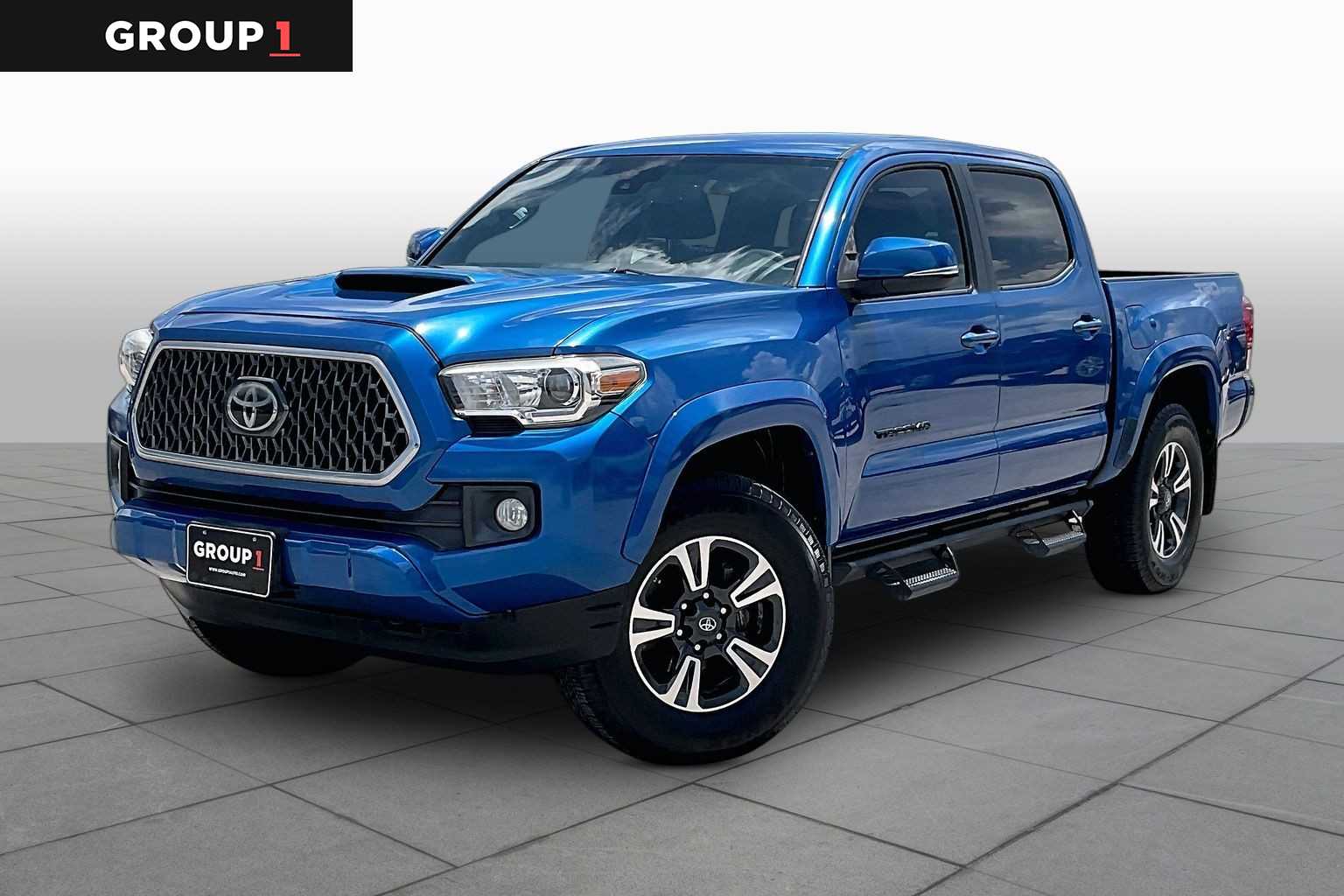 2018 Toyota Tacoma TRD Sport Blazing Blue Pearl at AutoNation USA Katy