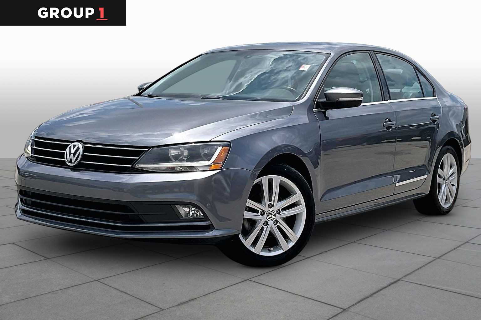 2017 Volkswagen Jetta 1.8T SEL Black at Baytown Ford