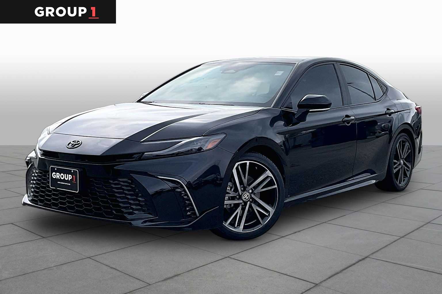 2025 Toyota Camry XSE Midnight Black Metallic at Group 1 Toyota Southwest