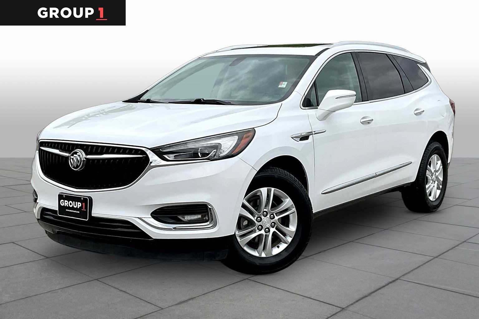 2019 Buick Enclave Essence Summit White at Group 1 GMC Buick South