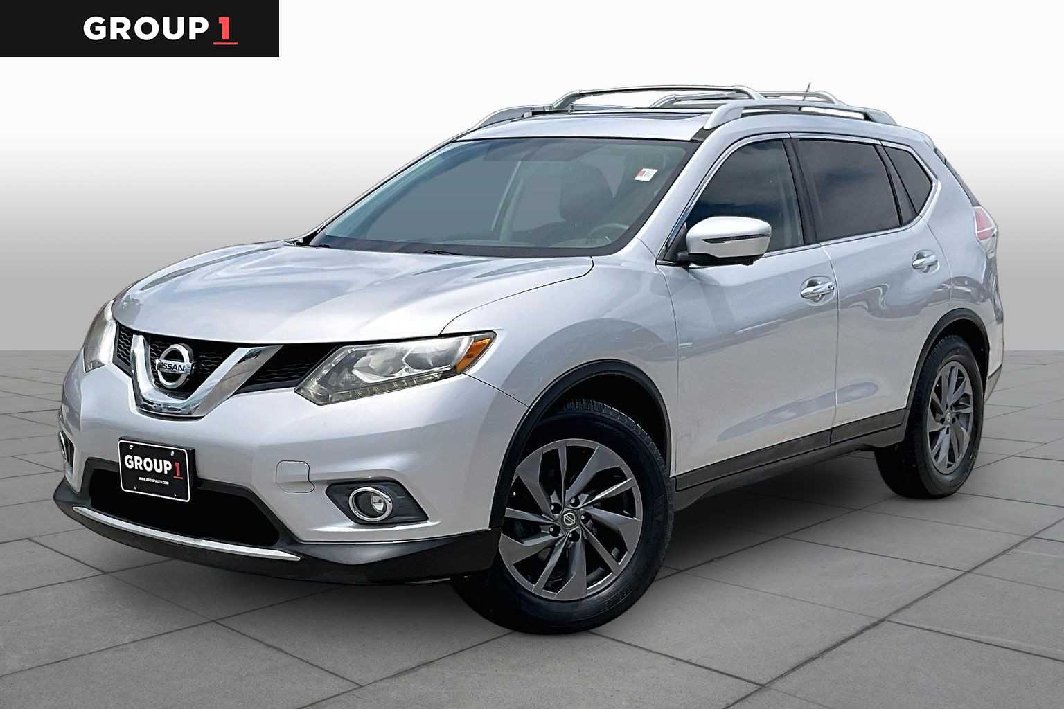 2016 Nissan Rogue SL BRILLIANT SILVE at Tomball Ford