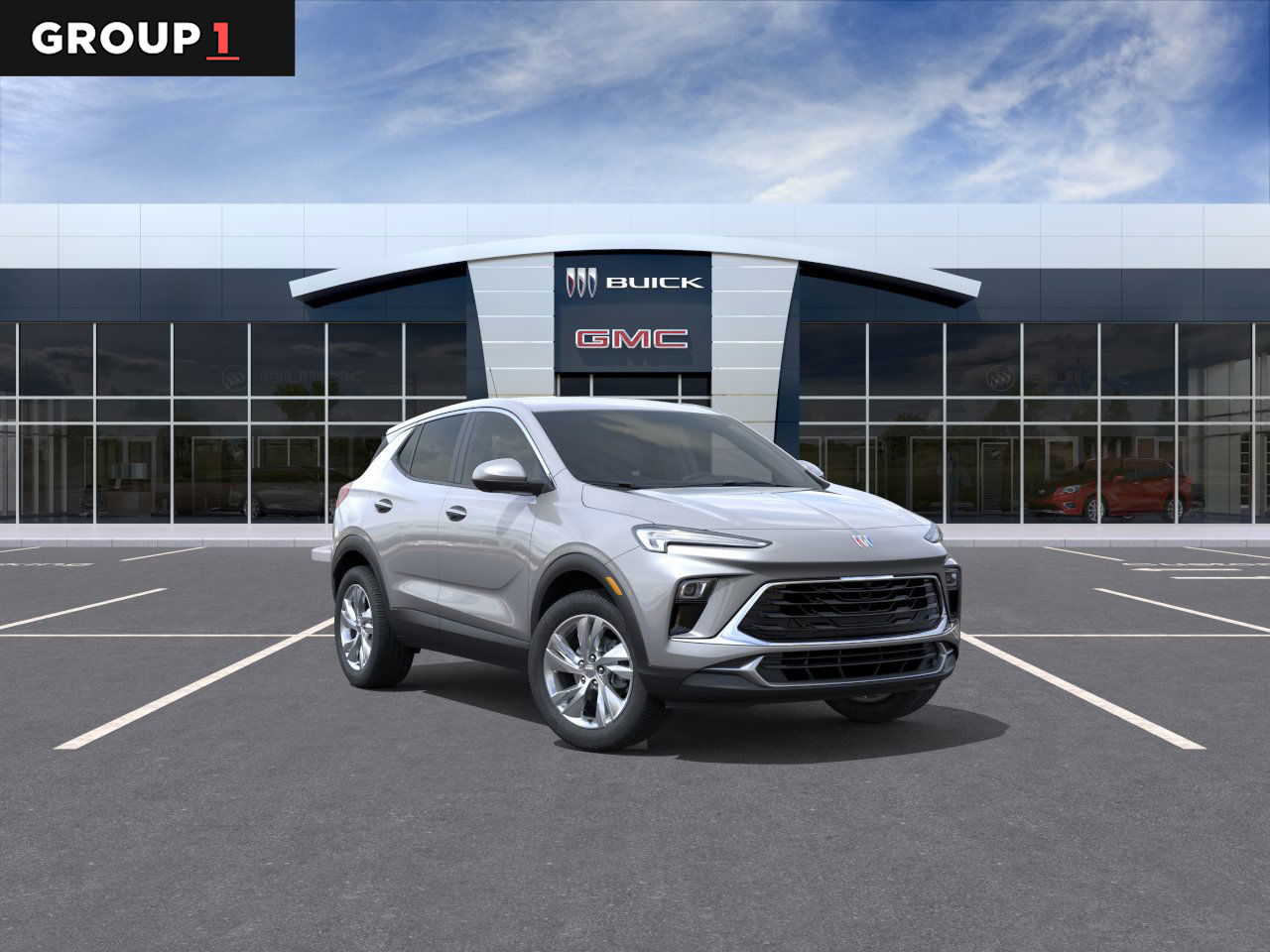 2026 Buick Encore GX Preferred Moonstone Gray Metallic at Group 1 GMC Buick South