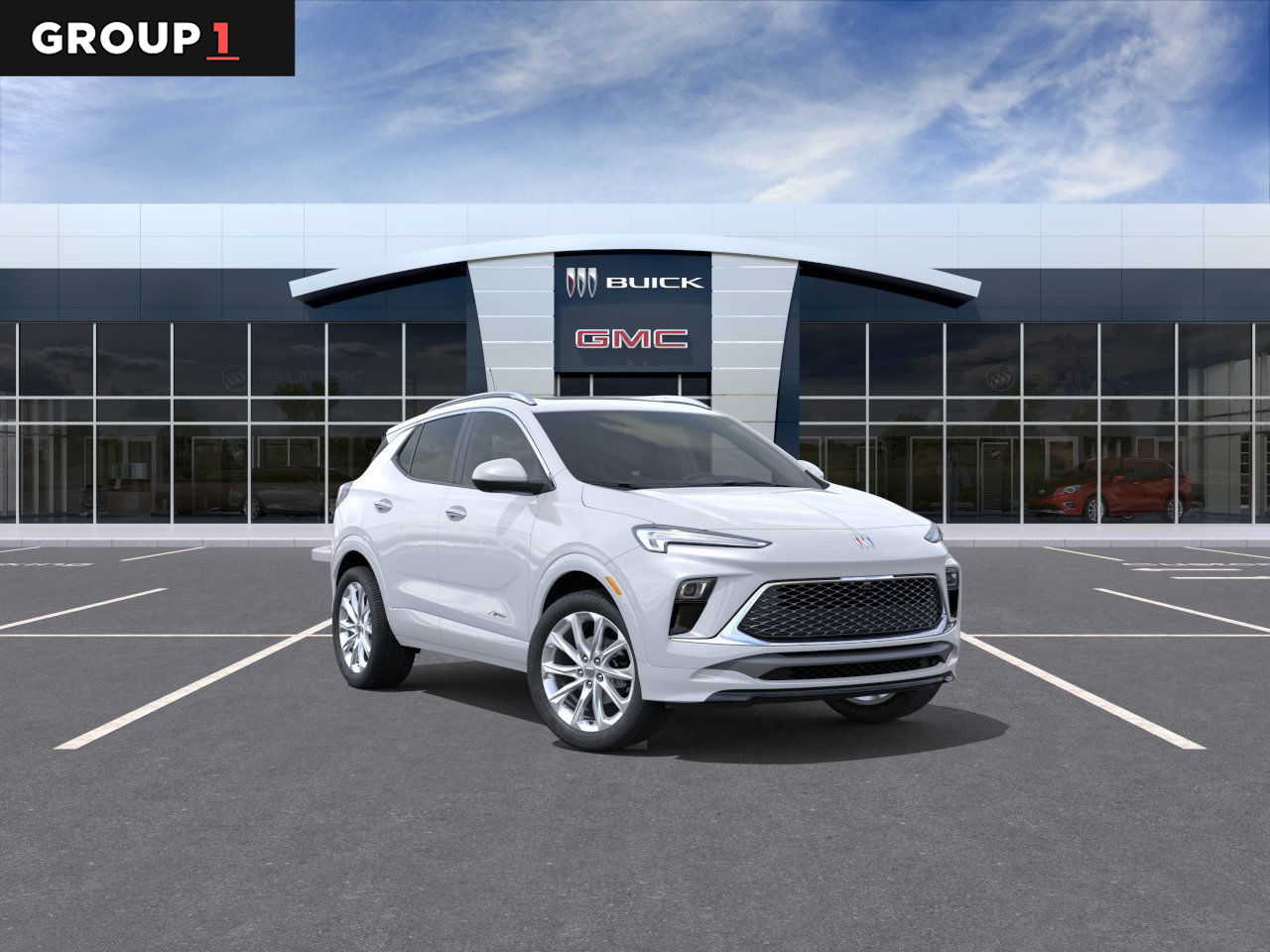 2026 Buick Encore GX Avenir White Frost Tricoat at Lone Star Chevrolet