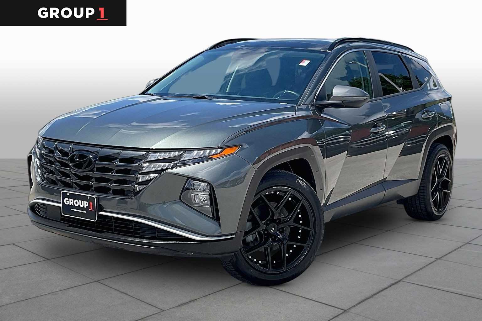 Amazon Gray 2022 Hyundai Tucson Hybrid SUV / Crossover All-Wheel Drive 6-Speed Automatic