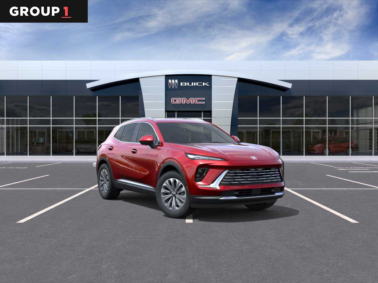 2026 Buick Envision Preferred Brilliant Red at Texan GMC Buick