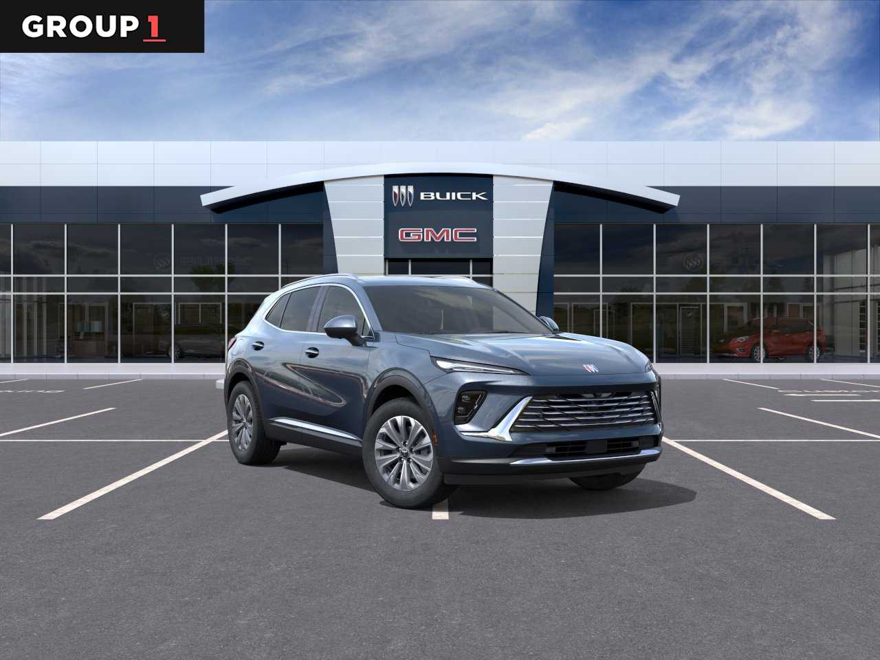 2026 Buick Envision Preferred Quartz Blue Metallic at Texan GMC Buick