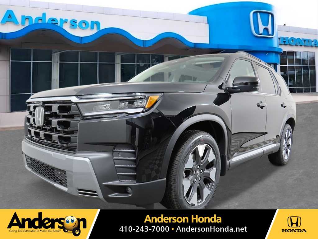 Crystal Black Pearl 2026 Honda Pilot Elite AWD SUV / Crossover All-Wheel Drive Automatic