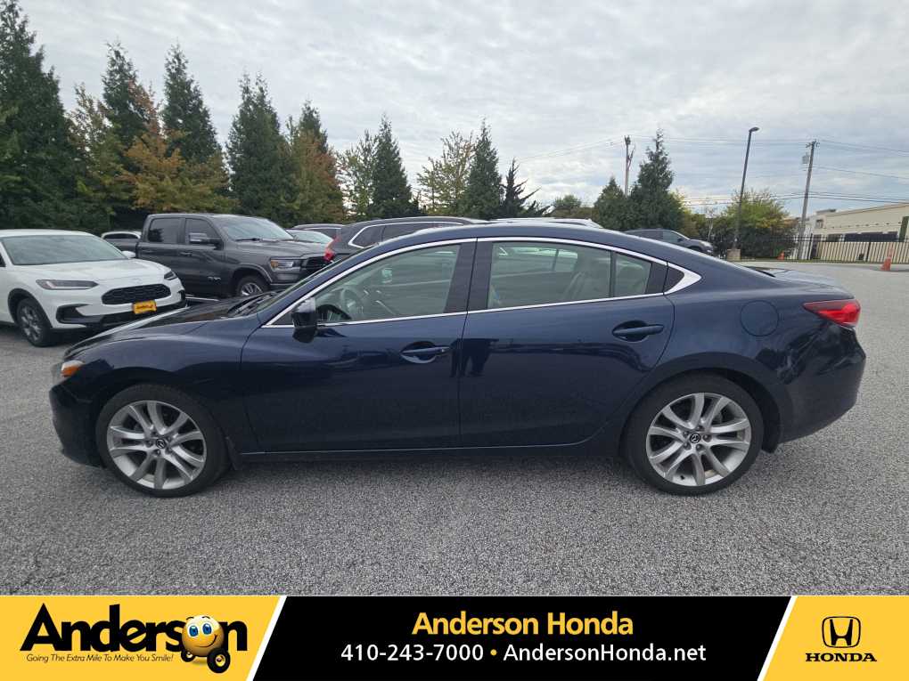 Deep Crystal Blue 2017 Mazda MAZDA6 Sedan Front-Wheel Drive Automatic