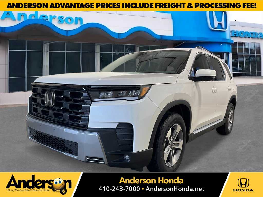 Platinum White Pearl 2026 Honda Pilot SUV / Crossover All-Wheel Drive Automatic