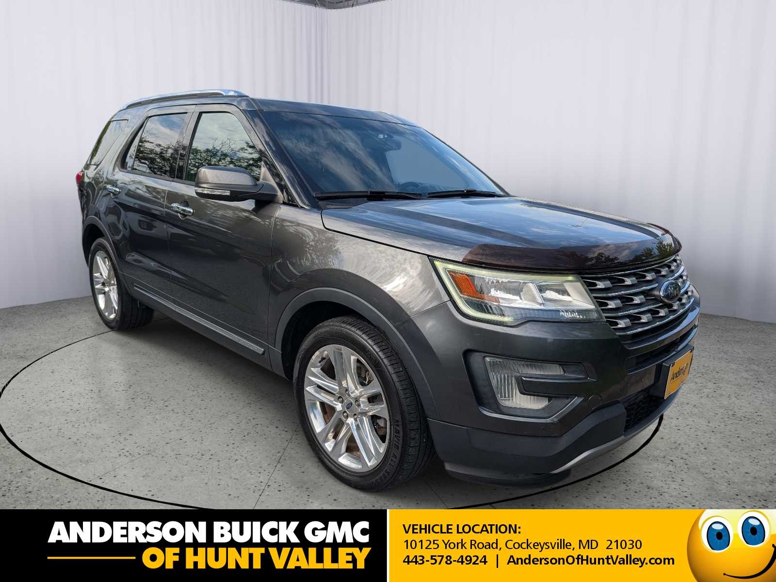 Gray (Magnetic) 2016 Ford Explorer Limited 4WD SUV / Crossover All-Wheel Drive 6-Speed Automatic