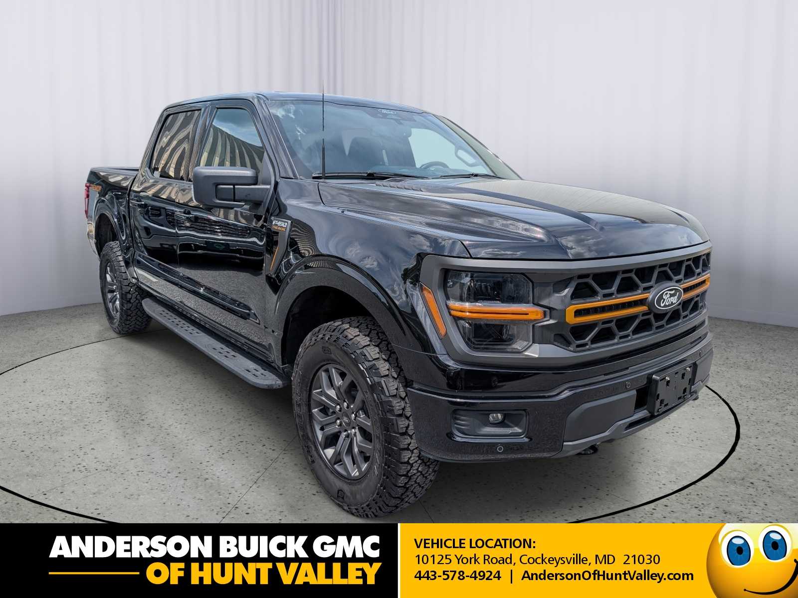 Agate Black 2025 Ford F-150 Tremor SuperCrew 4WD Pickup Truck Four-Wheel Drive Automatic