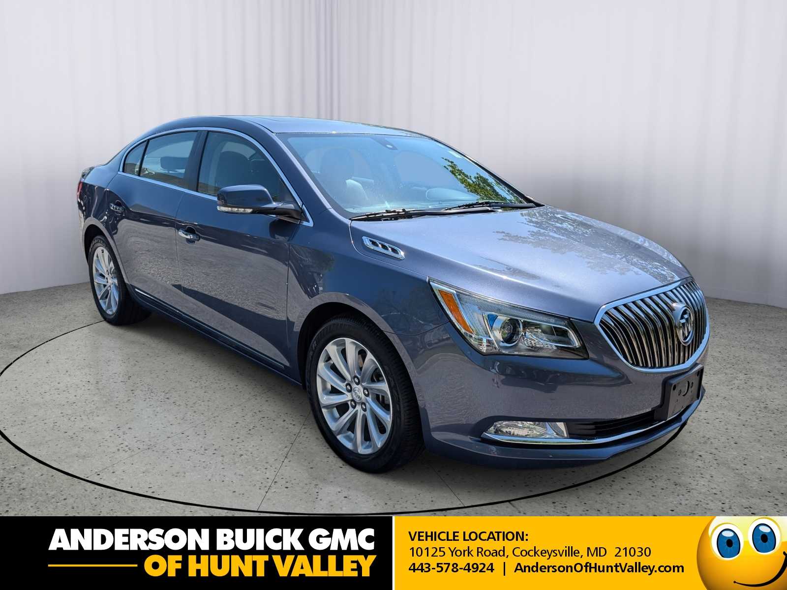 Atlantis Blue Metallic 2014 Buick LaCrosse Leather FWD Sedan Front-Wheel Drive 6-Speed Automatic