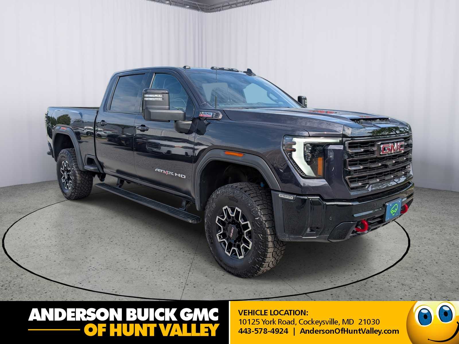 Titanium Rush Metallic 2025 GMC Sierra 2500HD Pickup Truck Four-Wheel Drive Automatic
