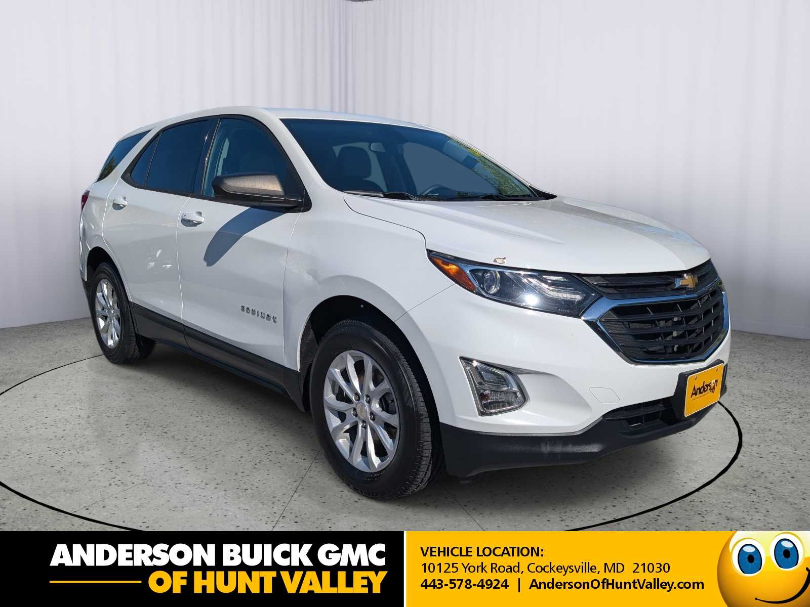 Summit White 2018 Chevrolet Equinox SUV / Crossover Four-Wheel Drive 6-Speed Automatic