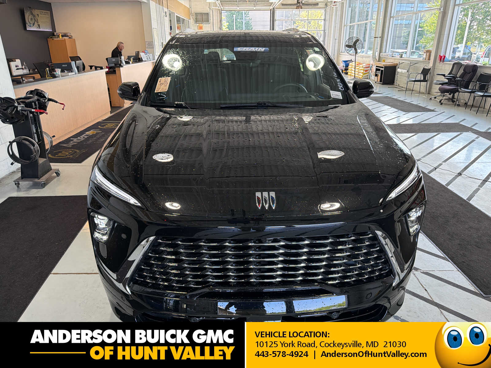 Black (Ebony Twilight Metallic) 2025 Buick Enclave SUV / Crossover Front-Wheel Drive 8-Speed Automatic