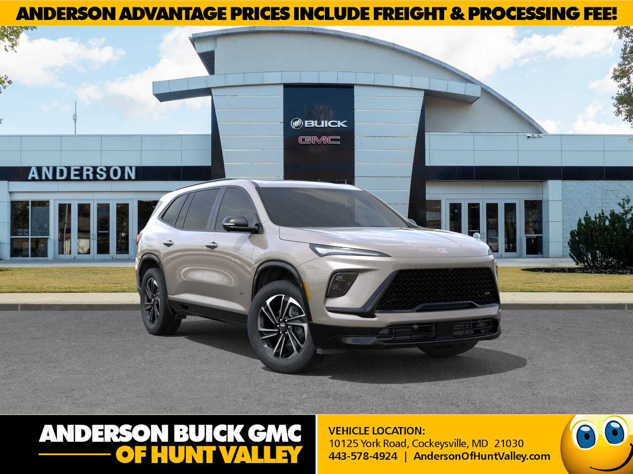 Stone Metallic 2026 Buick Enclave SUV / Crossover Four-Wheel Drive 8-Speed Automatic