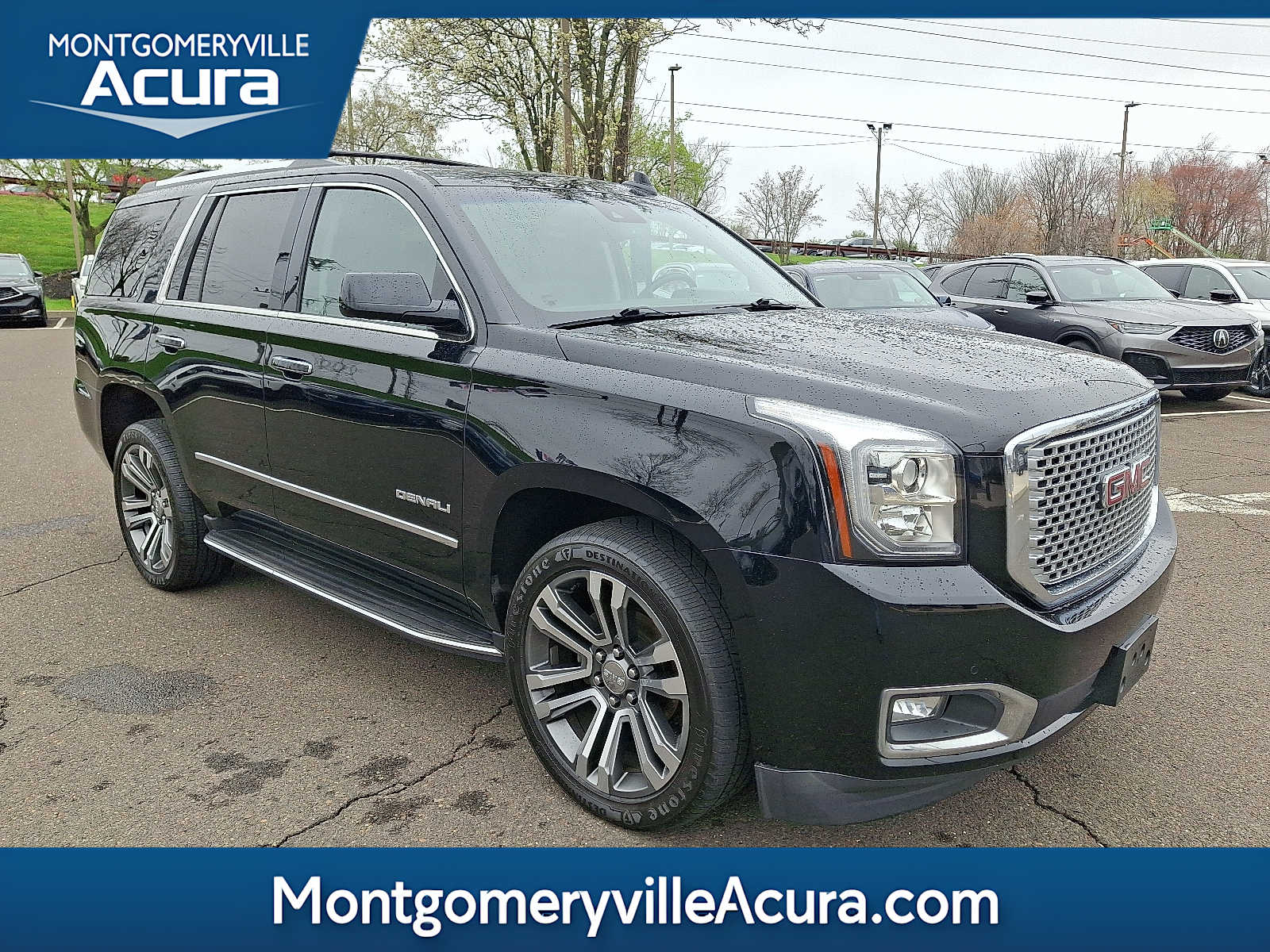 Onyx Black 2017 GMC Yukon Denali 4WD SUV / Crossover Four-Wheel Drive 8-Speed Automatic