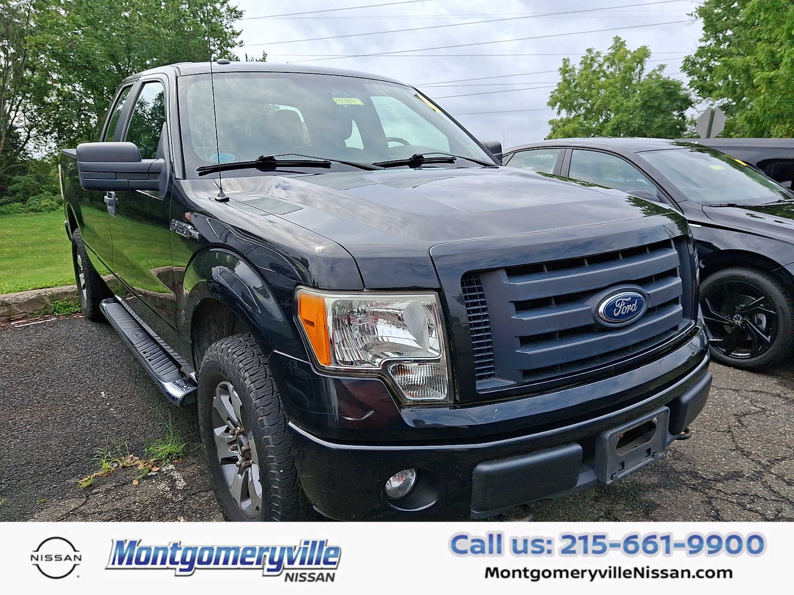 Tuxedo Black Metallic 2012 Ford F-150 Pickup Truck Four-Wheel Drive 6-Speed Automatic